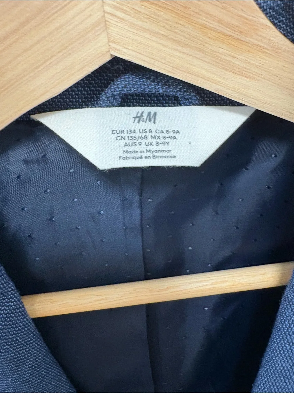 H&M Linen Blend Suit Jacket